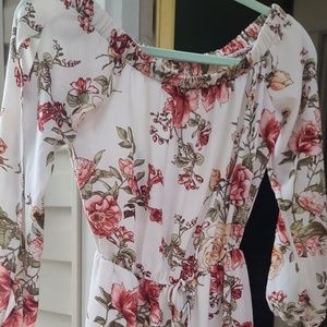 A'GACI Floral Dress